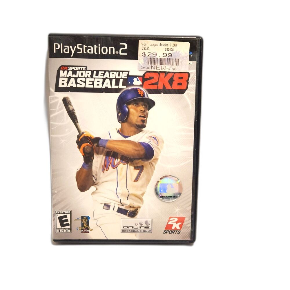 Major League Baseball 2K8 - 2K Games - Sony PlayStation 2 PS2